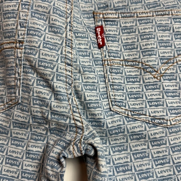 LEVI’S 512 SLIM TAPER HI-RISE LOGO JEANS UNISEX 30x30 - Picture 6 of 16